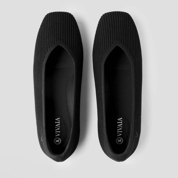 VIVAIA Black Women's Flats - Picture 1 of 16